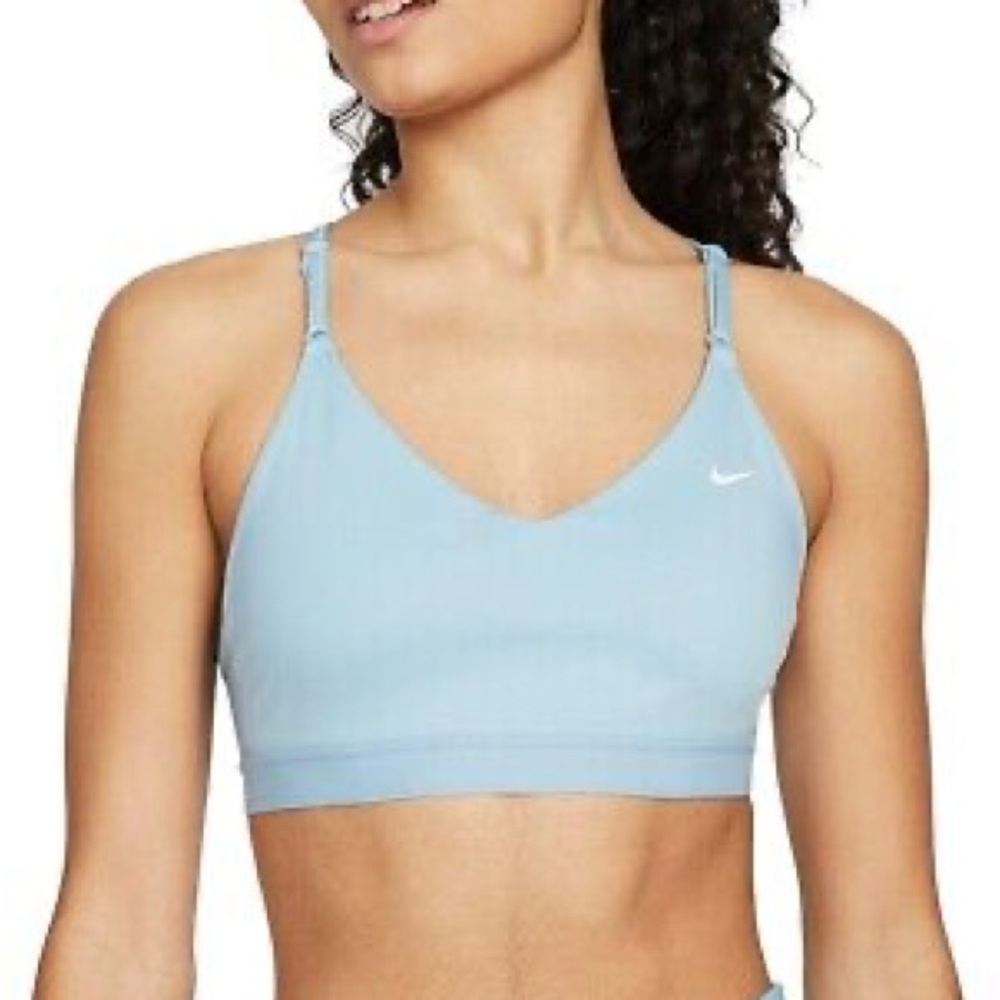 Nike blue sports bra